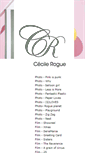 Mobile Screenshot of cecilerogue.com